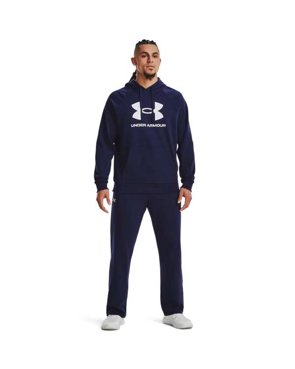Men's UA Rival Fleece Logo Long Sleeve Hoodie