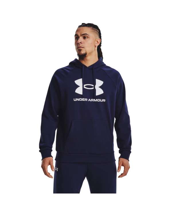 Men's UA Rival Fleece Logo Long Sleeve Hoodie