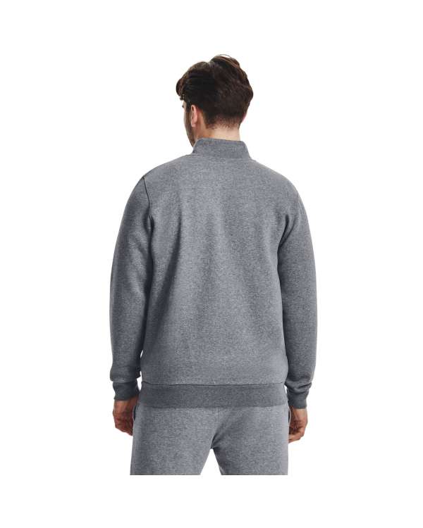 Men's UA Essential Fleece Track Long Sleeve Jacket 