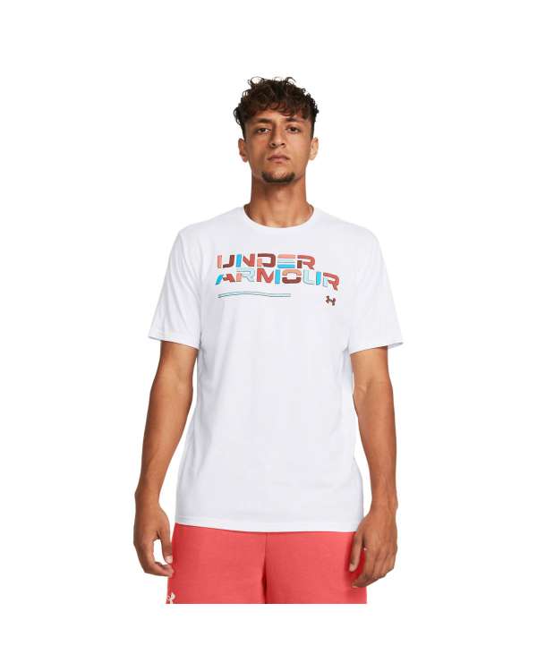 Men's UA Colorblock Wordmark T-Shirt