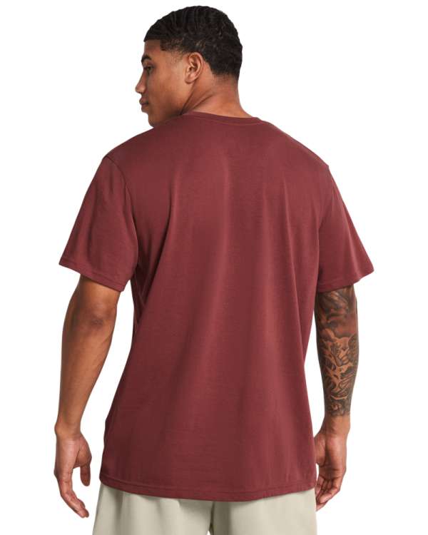 Men's UA Heavyweight Left Chest Logo Repeat T-Shirt