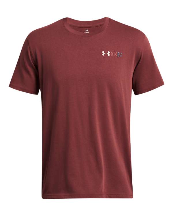 Men's UA Heavyweight Left Chest Logo Repeat T-Shirt
