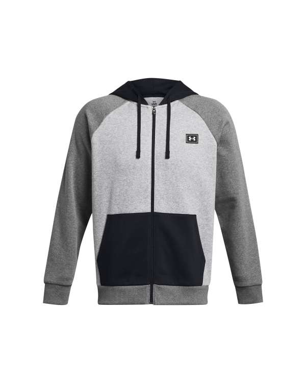 Men's UA Rival Fleece Colorblock Full-Zip 