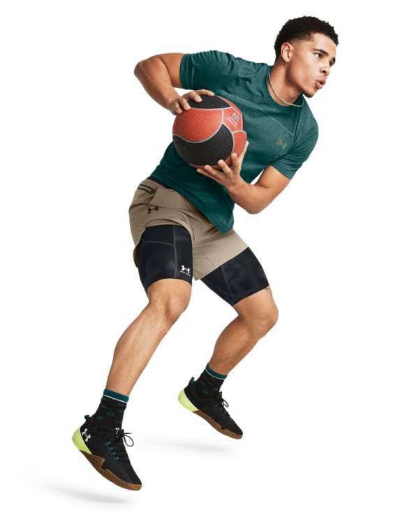 Men's HeatGear® Printed Long Shorts