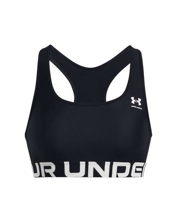 Women's HeatGear® Armour Mid Branded Sports Bra 