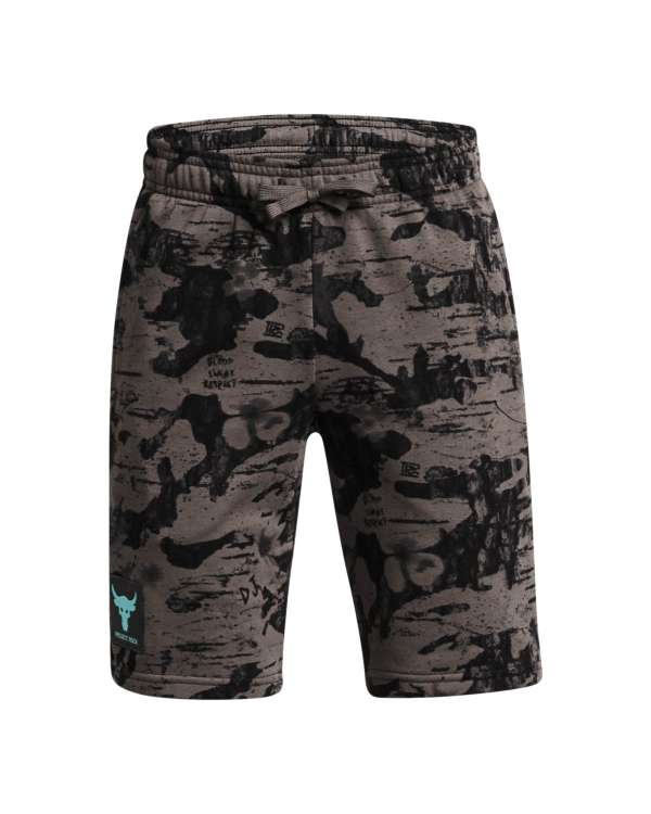 Boys' Project Rock Terry Printed Shorts 