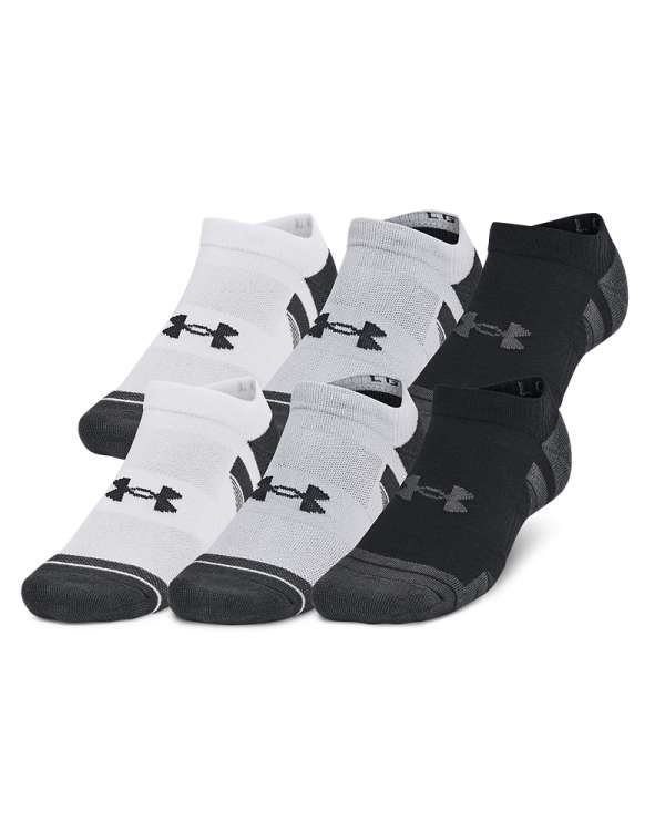 Unisex 6-Pack No Show Socks