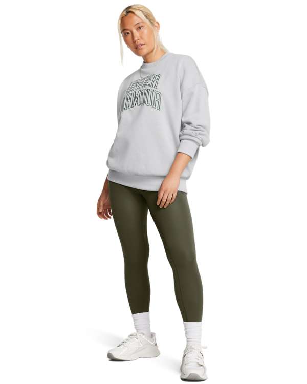 Women's UA Icon Heavyweight Terry Oversized Crew Long Sleeve