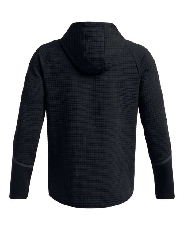 Men's UA Unstoppable Fleece Grid Full-Zip  Long Sleeve 