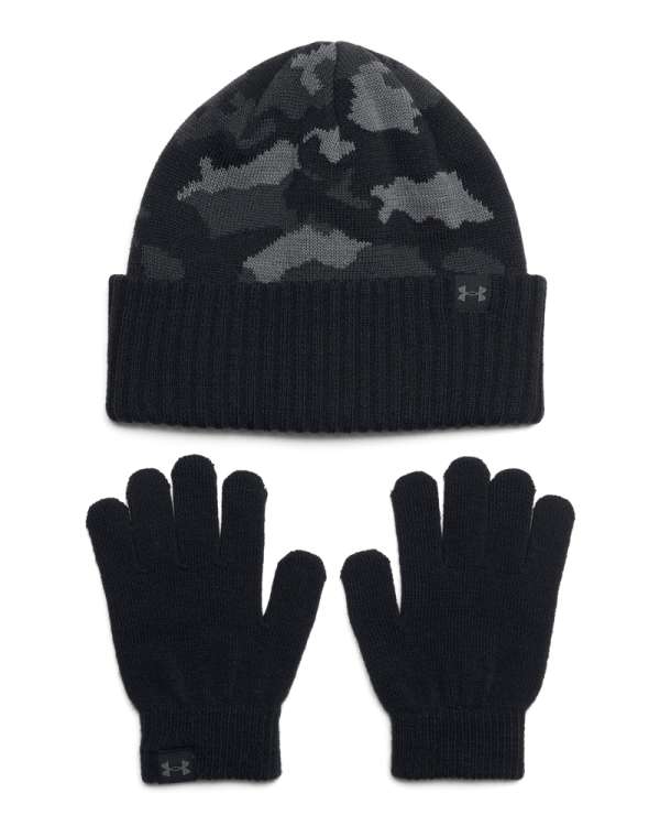 Boys' UA Beanie/Glove Combo 