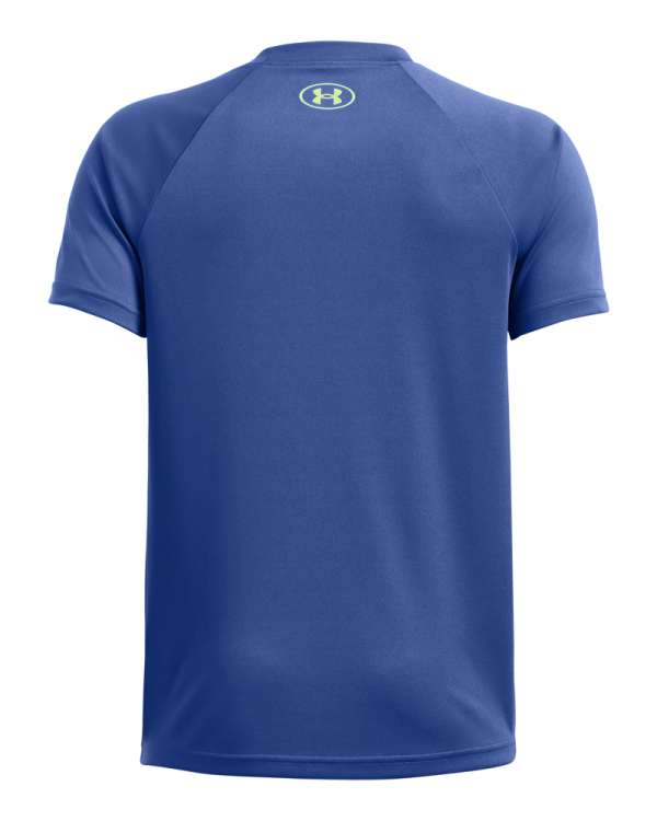 Boys' UA Tech™ Wordmark Logo Short Sleeve 