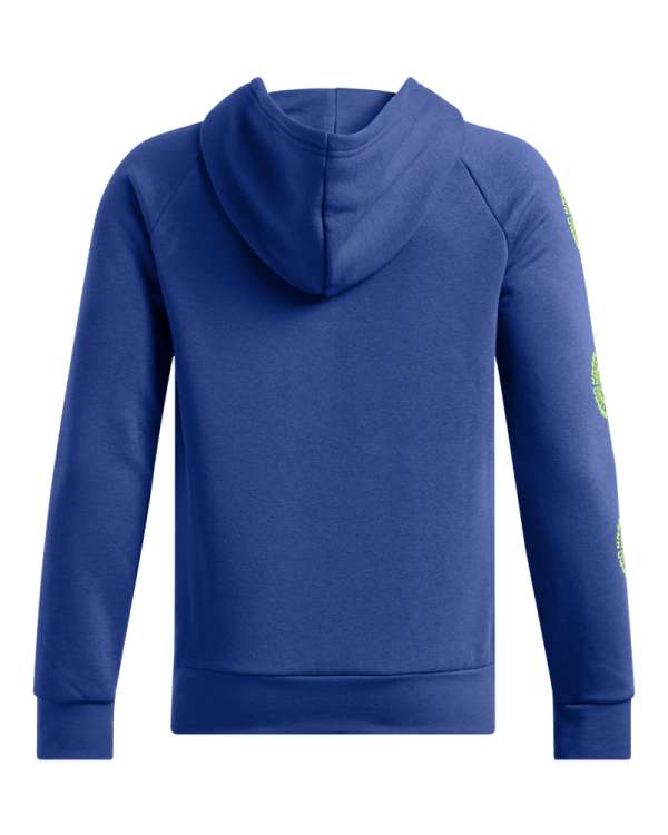 Boys' UA Rival Fleece Spiral Logo Hoodie 