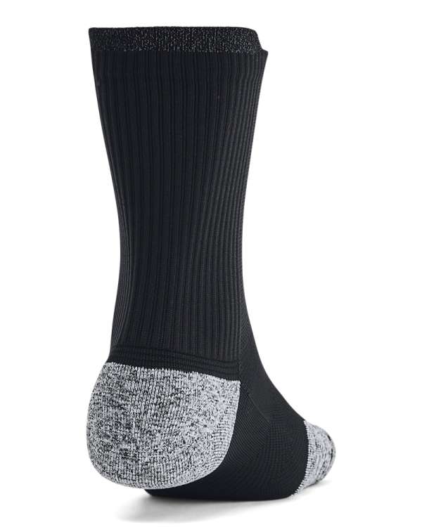 UA ArmourDry® Run Cushion Unisex 3-Pack Mid-Crew Socks 
