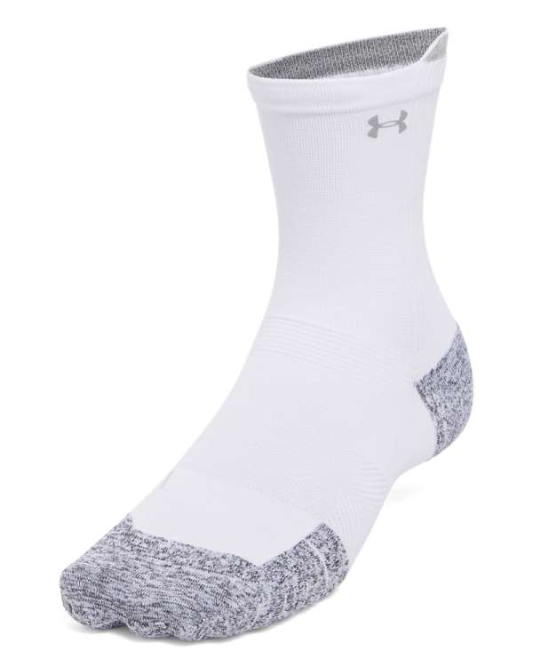 UA ArmourDry® Run Cushion Unisex 3-Pack Mid-Crew Socks 