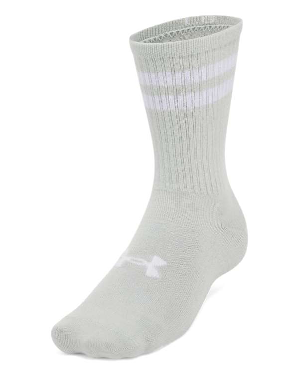UA Essential Unisex 6-Pack Crew Socks 
