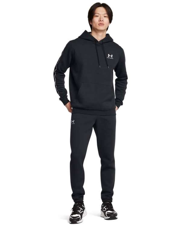 Men's UA Icon Fleece Taping Long Sleeve Hoodie