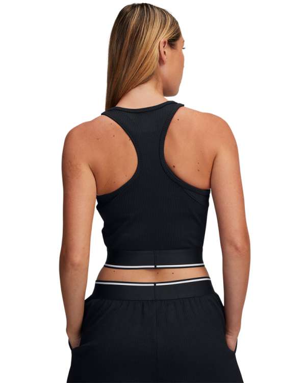 Women's UA Meridian Rib Branded T-shirt 