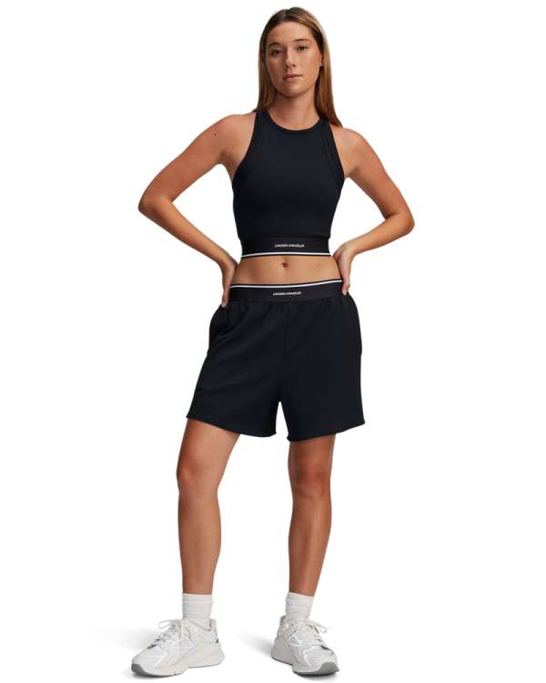 Women's UA Meridian Rib Branded T-shirt 
