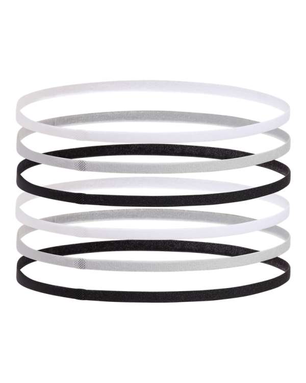 Women's UA Mini Elastic 6-Pack Headbands 