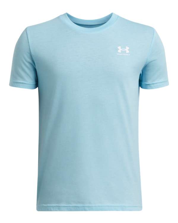 Boys' UA Sportstyle Left Chest Short Sleeve