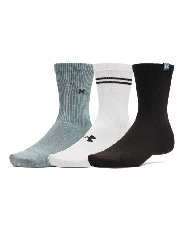 Unisex 3-Pack Crew Socks 