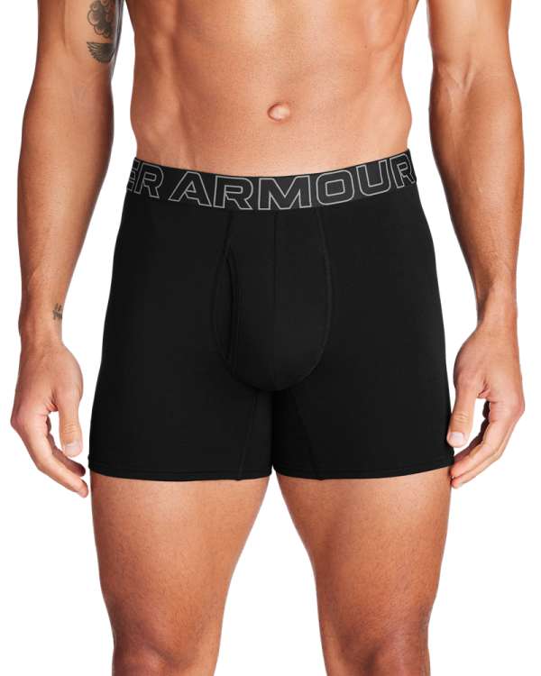 UA Performance Cotton - Solid 6 IN 3PK 