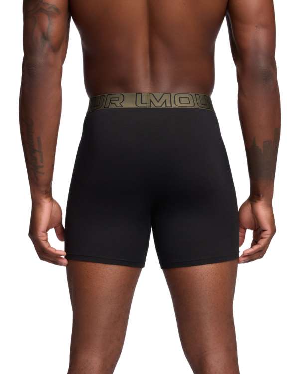 UA Performance Cotton - Solid 6 IN 3PK 
