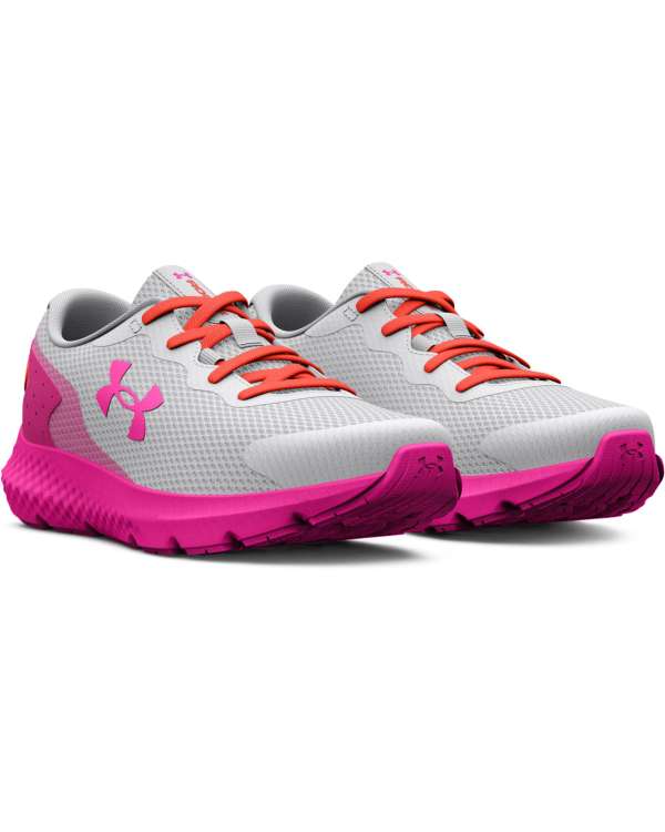 Girls' Pre-School UA Rogue 3 AL Running Shoes 