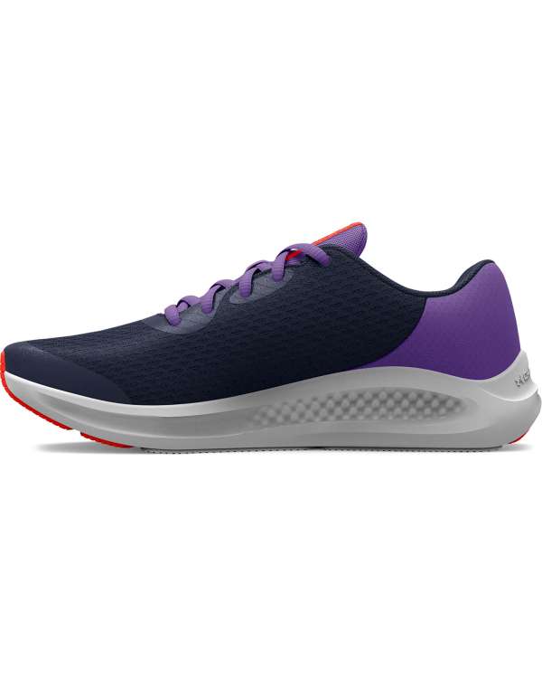 Girls' Grade School UA Charged Pursuit 3 Running Shoes 