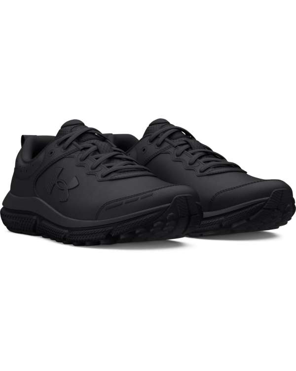Boys' Grade School UA Assert 10 Uniform Synthetic Running Shoes 