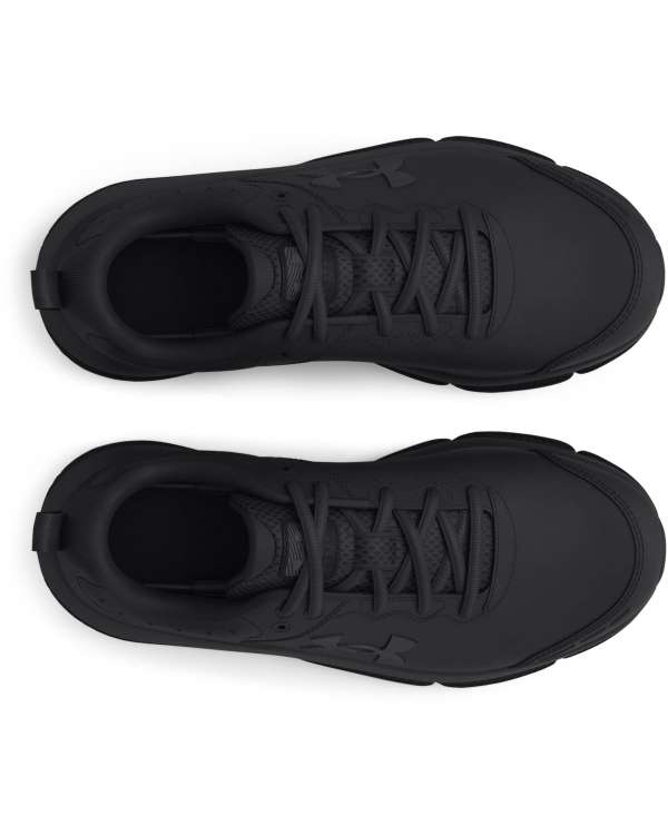 Boys' Grade School UA Assert 10 Uniform Synthetic Running Shoes 