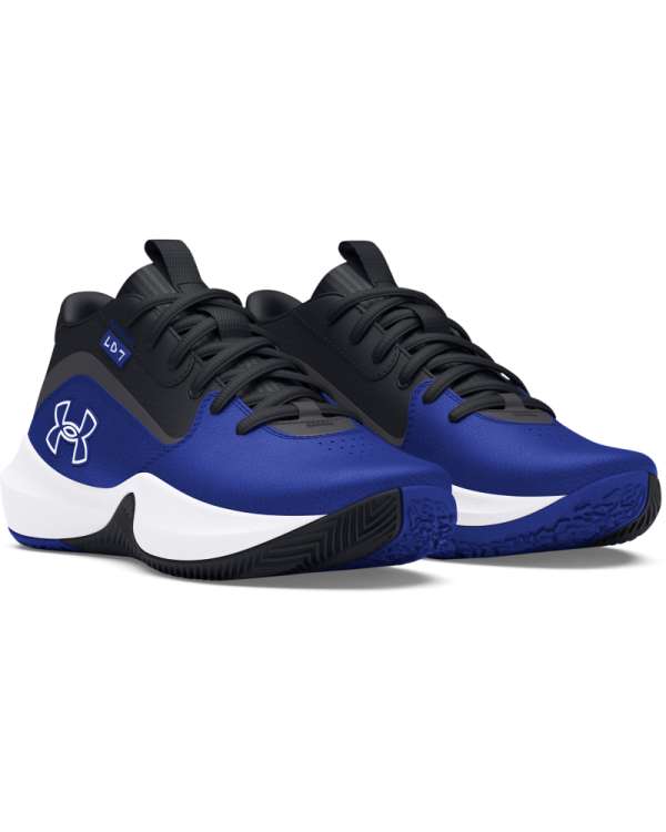 Grade School UA Lockdown 7 Basketball Shoes 