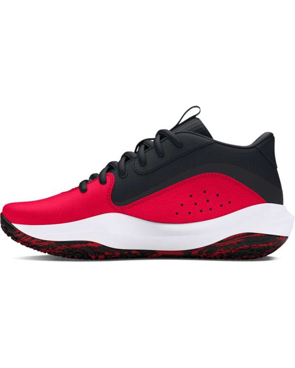 UA Lockdown 7 Grade School Basketball Shoes 