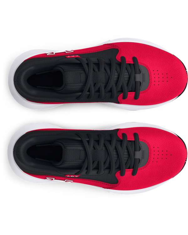 UA Lockdown 7 Grade School Basketball Shoes 