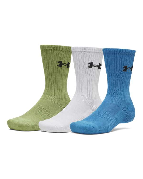 UA Performance Cotton 3P Crw 
