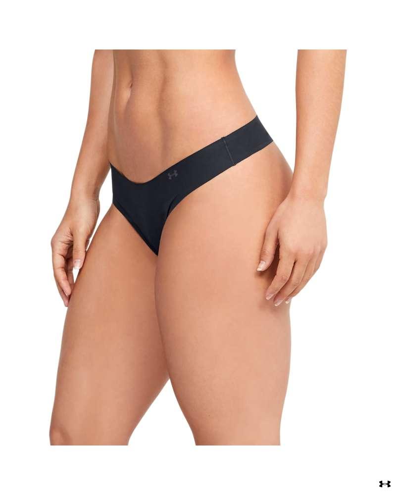 Women's UA Pure Stretch Thong 3-Pack Underwear 