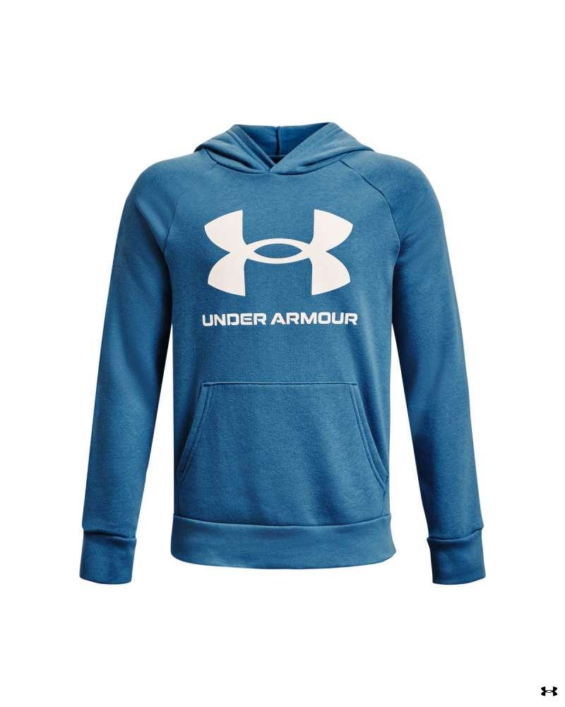 Boys' UA Rival Fleece Big Logo Hoodie