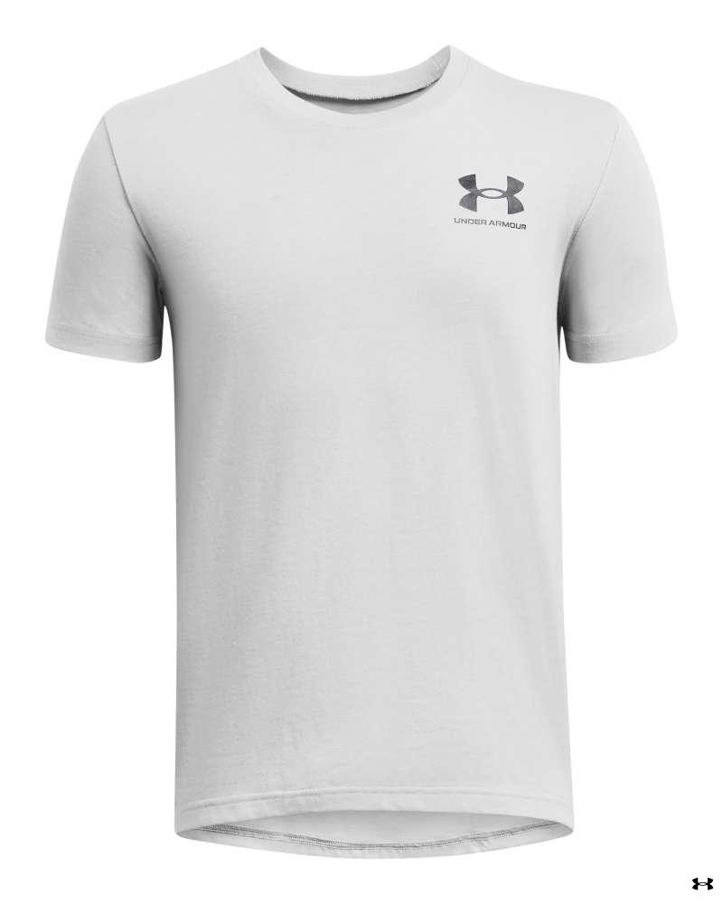 Boys' UA Sportstyle Left Chest Short Sleeve