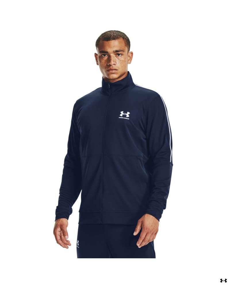 Men's UA Pique Track Long Sleeve Jacket