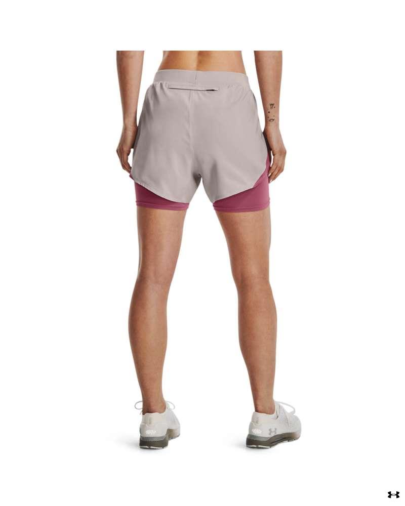 Women's UA Fly-By Elite 2-in-1 Shorts 