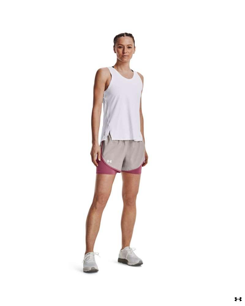 Women's UA Fly-By Elite 2-in-1 Shorts 