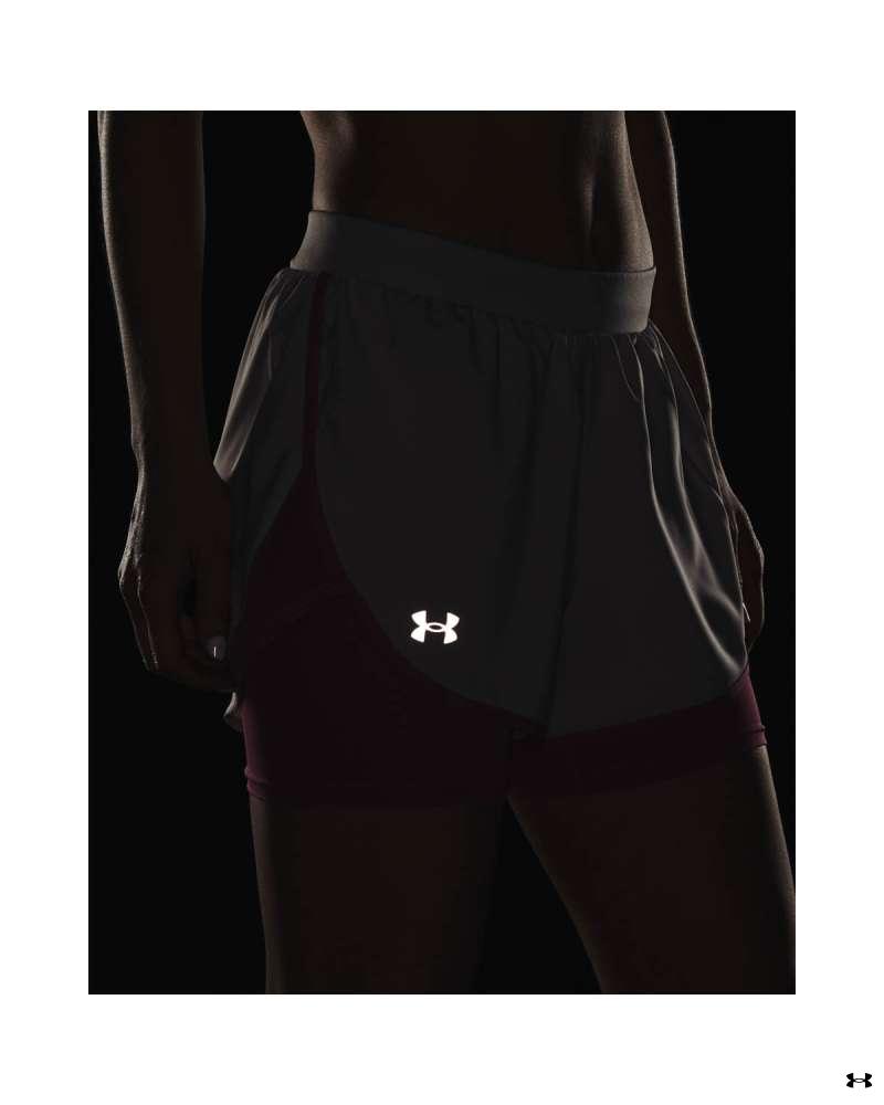 Women's UA Fly-By Elite 2-in-1 Shorts 