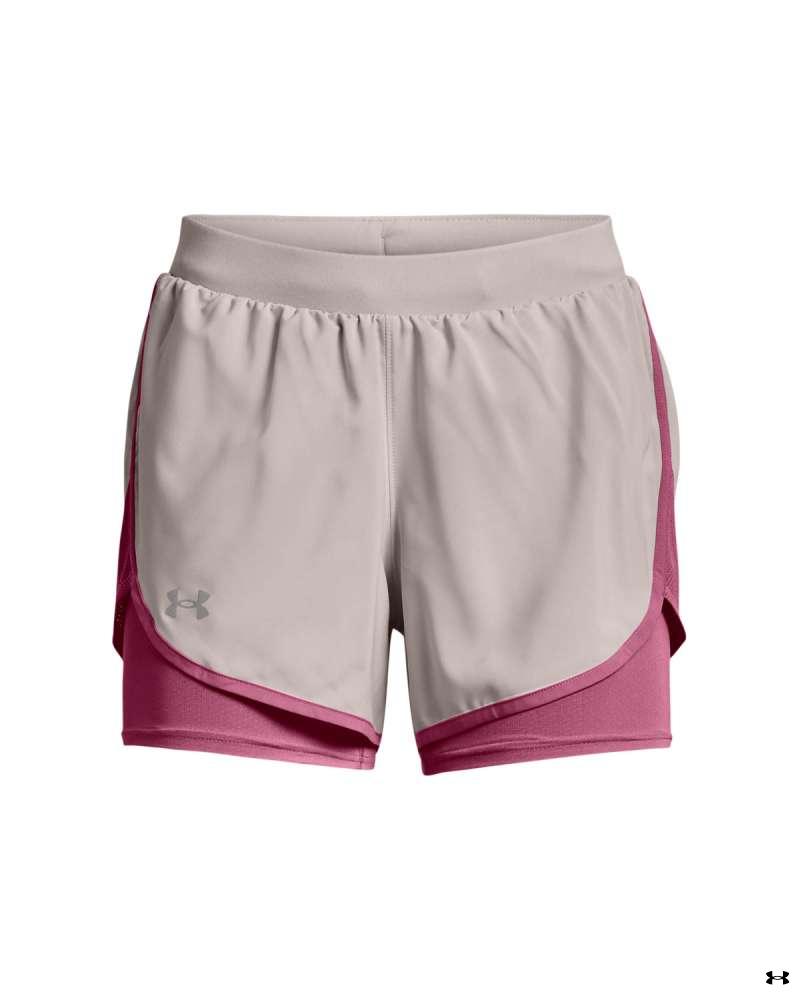 Women's UA Fly-By Elite 2-in-1 Shorts 