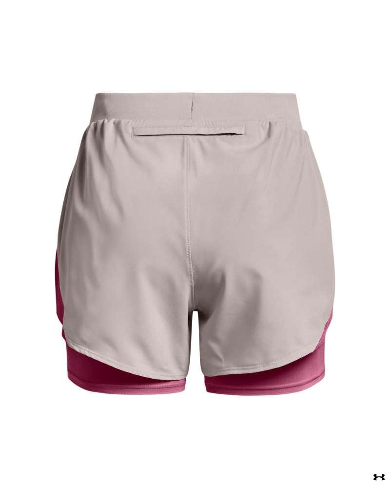 Women's UA Fly-By Elite 2-in-1 Shorts 