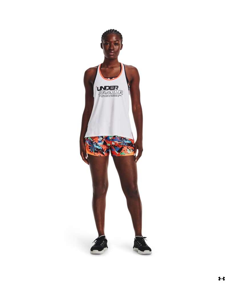 Women's UA Play Up 3.0 Clash Print Shorts