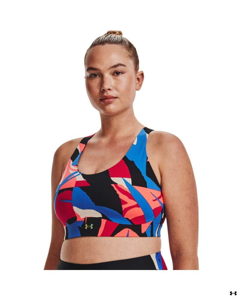 Women's UA RUSH™ SmartForm Mid Printed Sports Bra