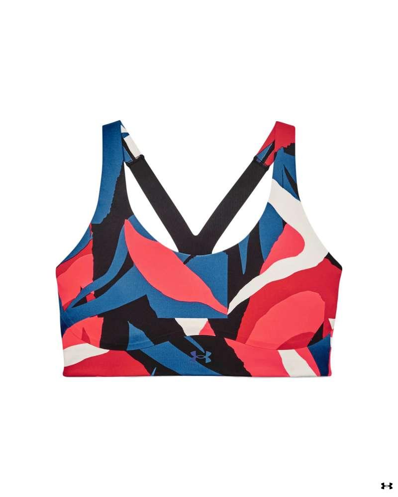 Women's UA RUSH™ SmartForm Mid Printed Sports Bra