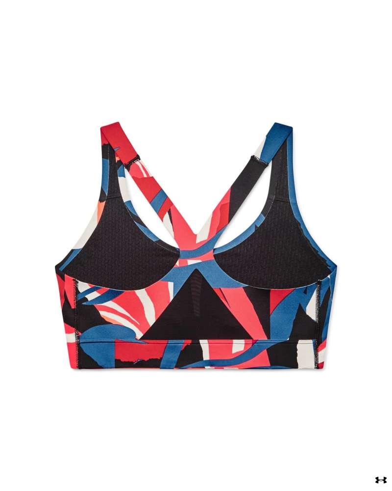 Women's UA RUSH™ SmartForm Mid Printed Sports Bra