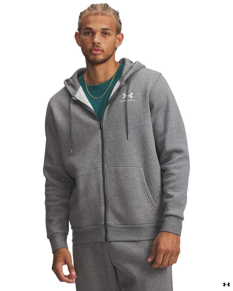 UA Essential Fleece Fz Hood 
