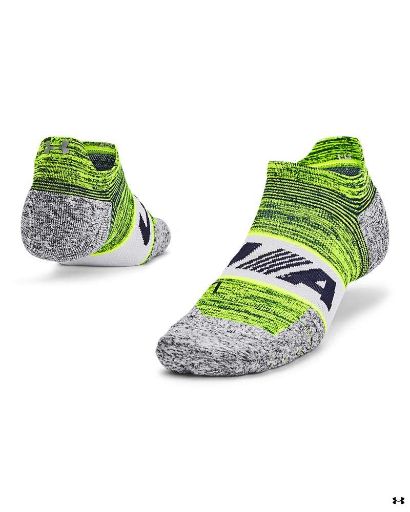 Unisex UA ArmourDry™ Run Cushion No Show Tab Socks